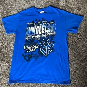 Cheer Athletics JungleCats Worlds 2016 T-shirt
